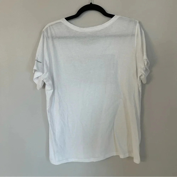 Columbia American Flag Patriotic T-Shirt Sz XL GUC - Picture 8 of 8